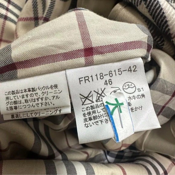 WOMENS BURBERRY TRENCH COAT SZ46 (44) - Picture 10 of 10